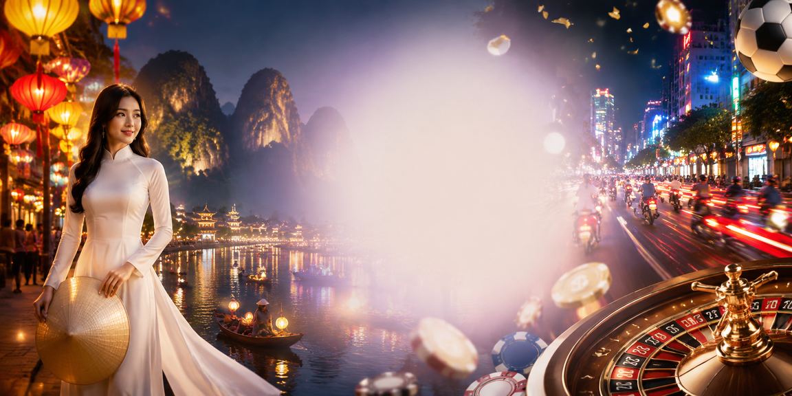 Người phụ nữ mặc áo dài tại Ninh Bình thưởng thức trò chơi roulette trực tuyến